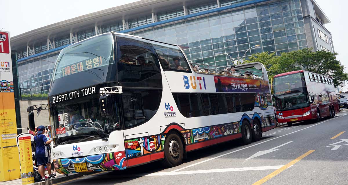 釜山シティツアーバス